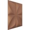 Ekena Millwork 11 7/8in. W x 11 7/8in. H Helene EnduraWall Decorative 3D Wall Panel Covers 0.98 Sq. Ft. WP12X12HECAC - alternate 4